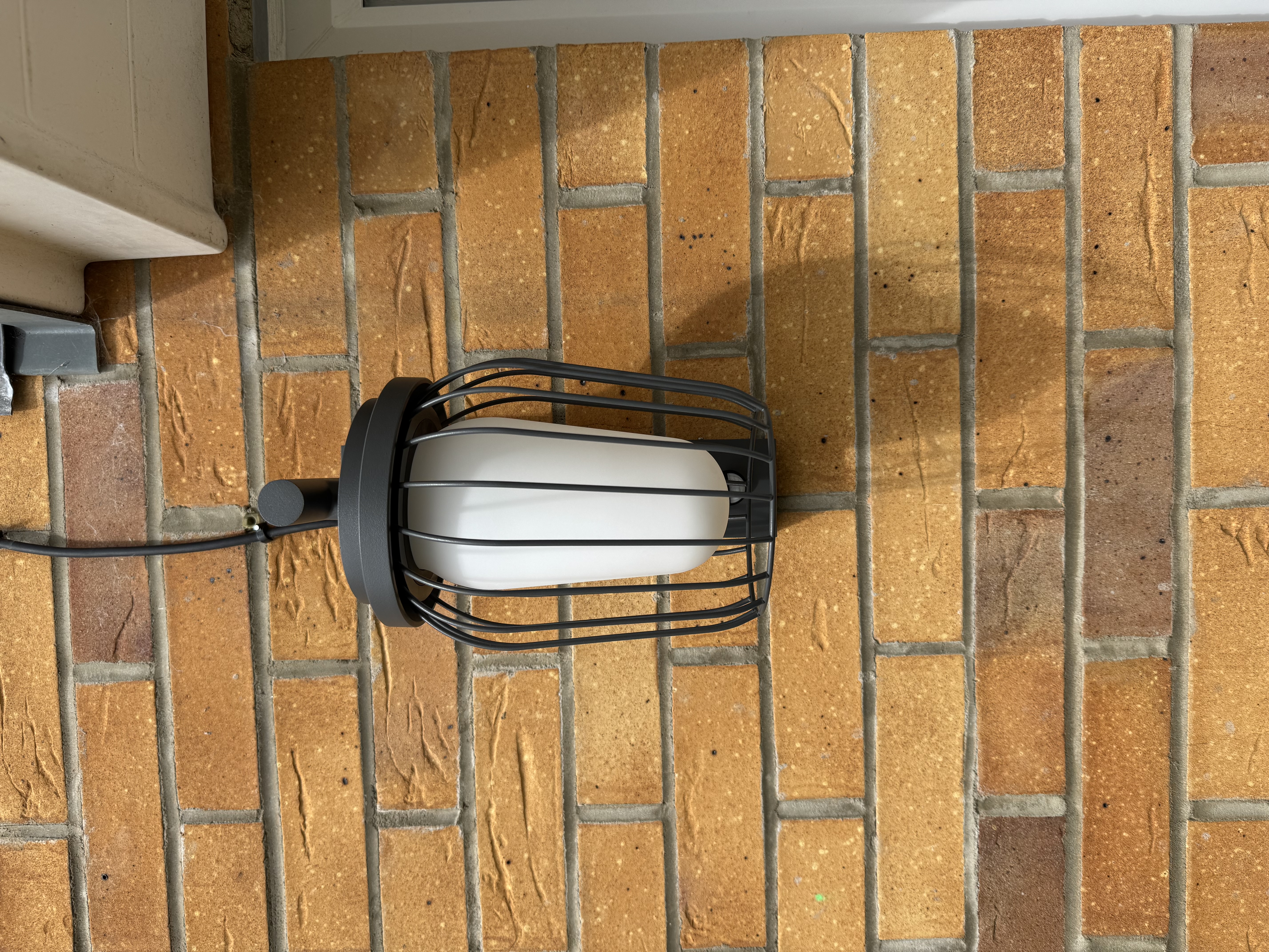 Garden lighting installation