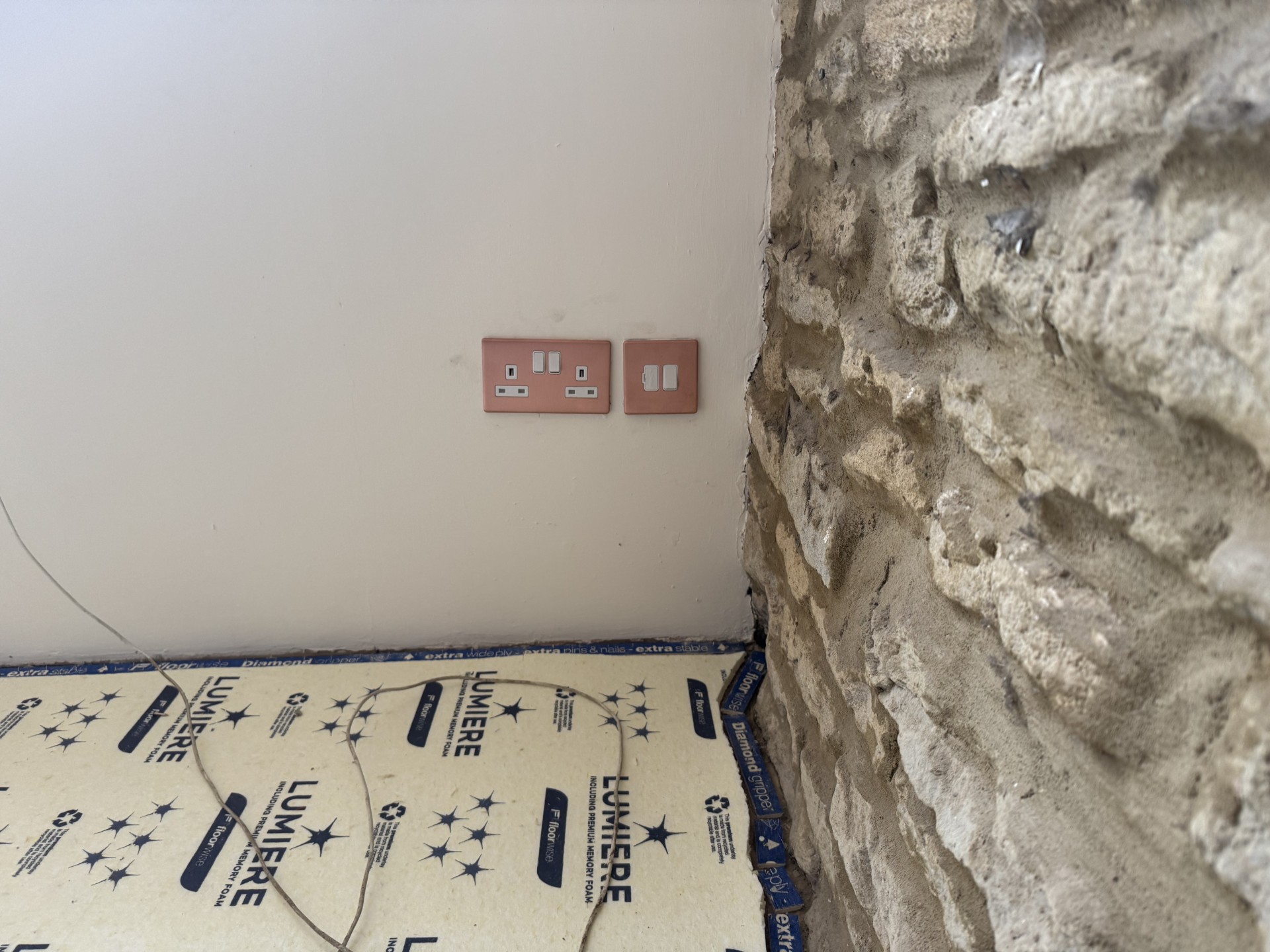 Copper socket installation
